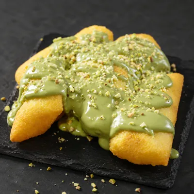 Scugnizzi al pistacchio